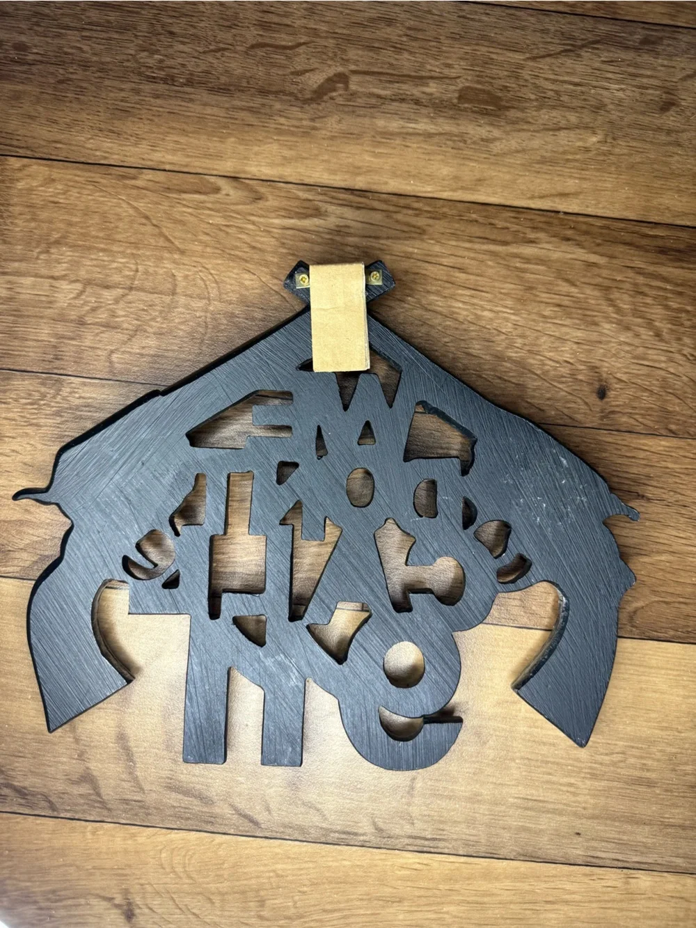 We Don't Call 911 Western Revolver Wall Art — Silver & Brown